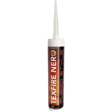 Scellant réfractaire noir Texfire - haute température 1100°C