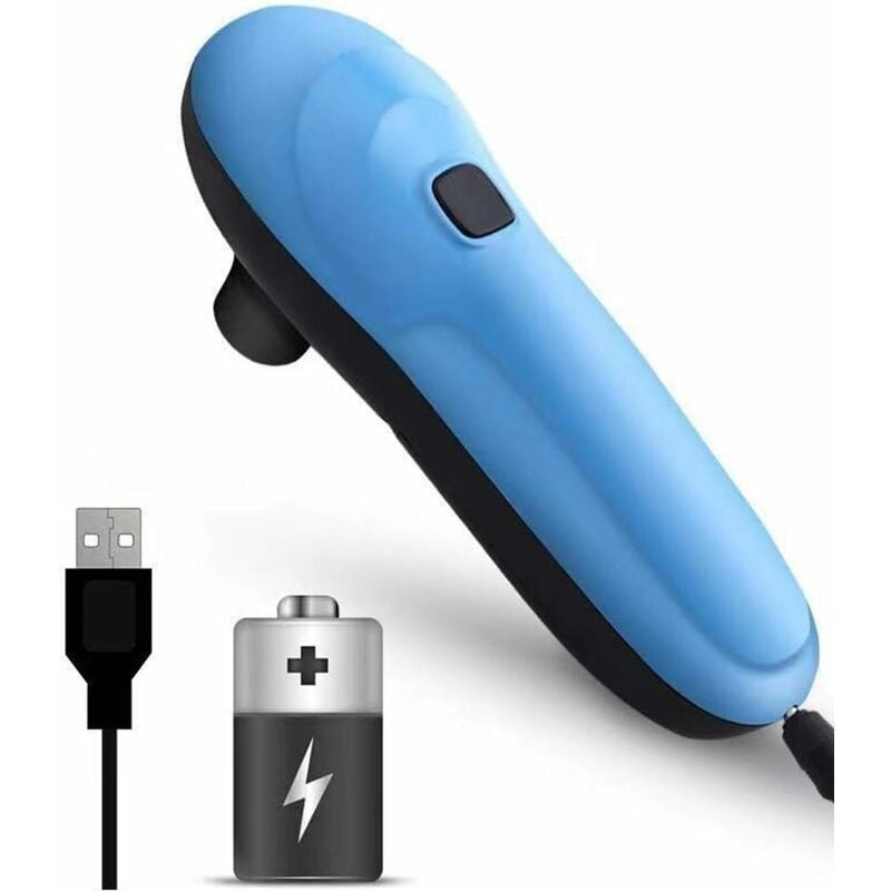 Scellant à Vide Multifonctionnel Pompe à air électrique de préservation Alimentaire Portable, Peut Aspirer et Couper Deux méthodes d'alimentation