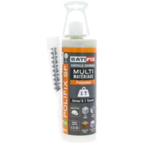 Scellement chimique multi matériaux BATIFIX - Ton pierre - 400ml