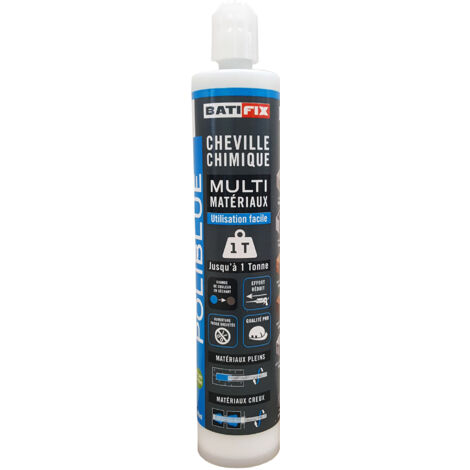 Scellement chimique polyester poliblue- 300ml - 2 can - cr