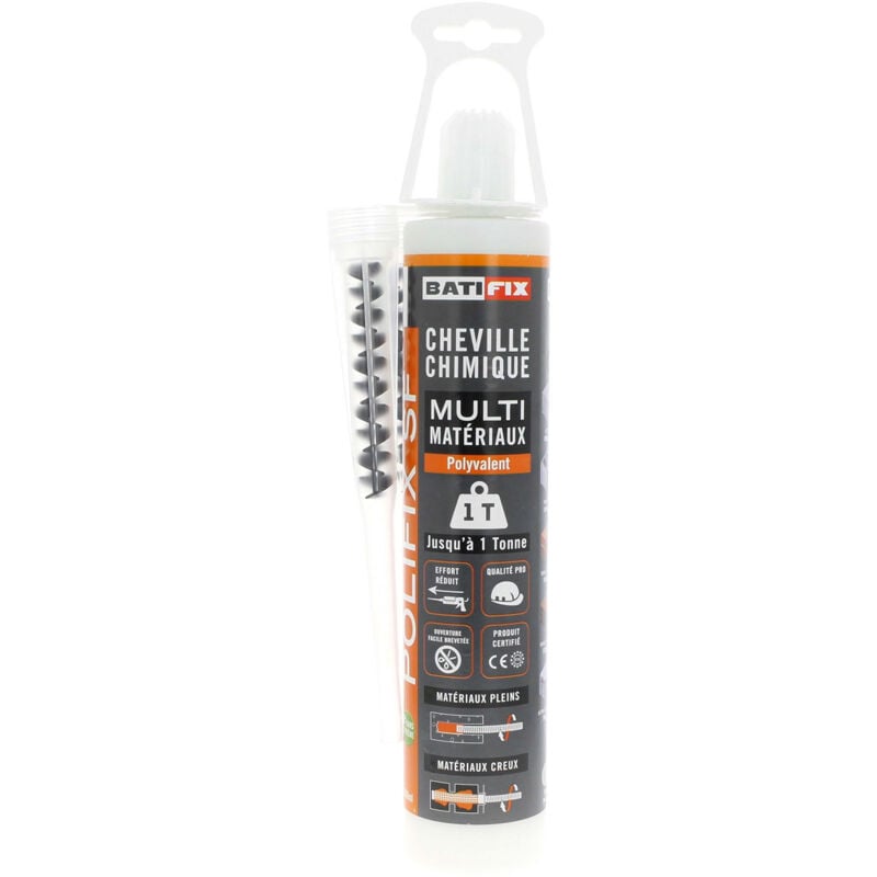Scellement Chimique Polyester Polifix avec Ate - 300Ml - 2 Can - Cr