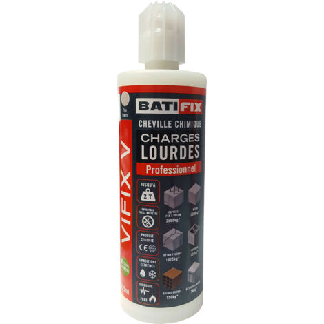 Scellement Chimique Vinylester Vifix - 165ML - 2 canules mélangeuses mm