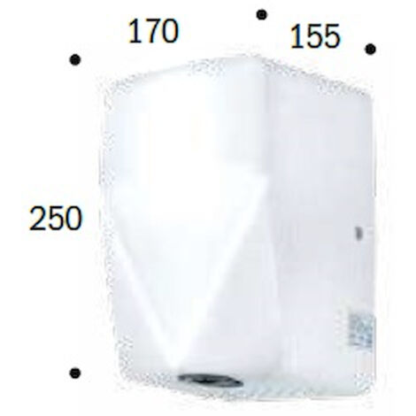 SCELTO DA DESIVERO Asciugamani elettr.inox vernic.bco 230v codice prod: DSV16604