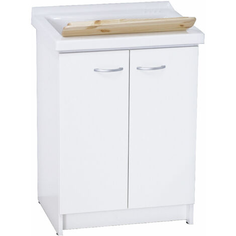 SCELTO DA DESIVERO Basic mobile con lavatoio 63x50 vasca in ceramica codice prod: DSV13474