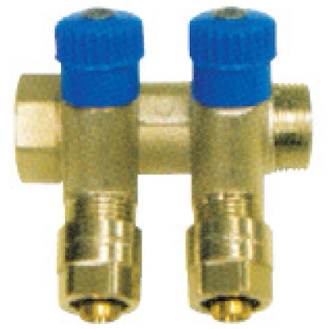 SCELTO DA DESIVERO Coll.2 vie 3/4"mf 16x2,25 rub.blu codice prod: DSV10707