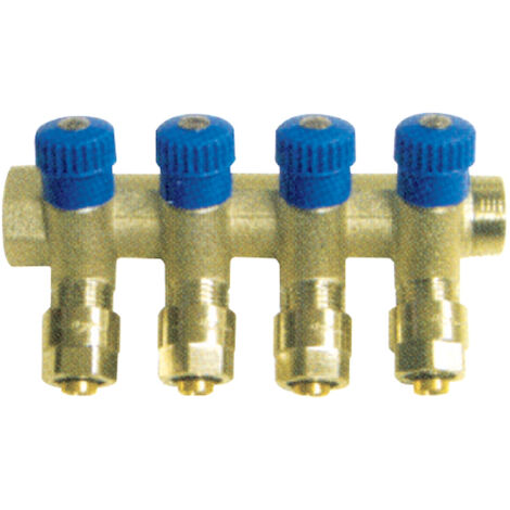 SCELTO DA DESIVERO Coll.4 vie 3/4"mf 16x2 rub.blu codice prod: DSV10716