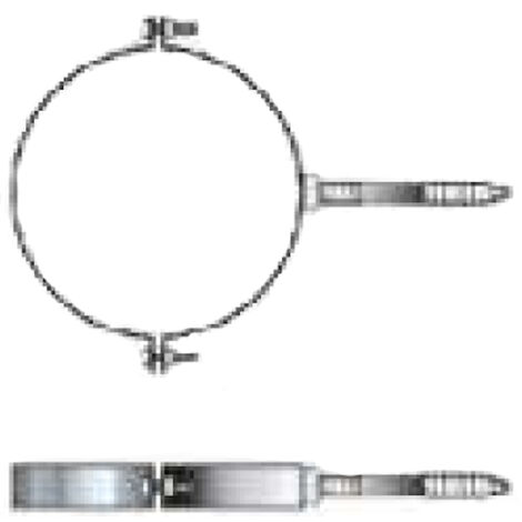 SCELTO DA DESIVERO Collare par.inox 1 vinc.d.100 120° codice prod: DSV16185