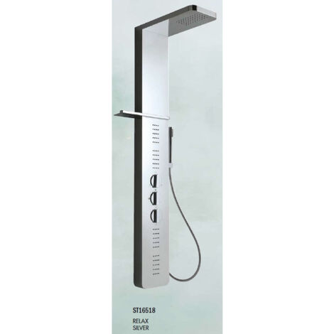 SCELTO DA DESIVERO Colonna doccia relax silver acc.finit. codice prod: DSV16518