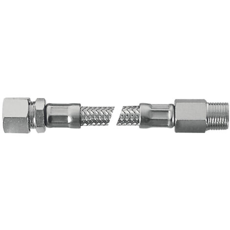 SCELTO DA DESIVERO Flessibile Flex inox att.bicono d.10 mp1/2"l.350 codice prod: DSV04762