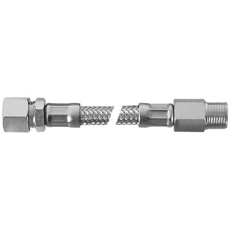 SCELTO DA DESIVERO Flessibile Flex inox att.bicono d.10 mp1/2"l.400 codice prod: DSV04763