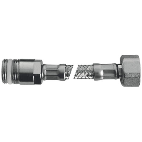 SCELTO DA DESIVERO Flessibile Flex inox c/rosone mp 1/2"xf1/2"l.250 codice prod: DSV04709