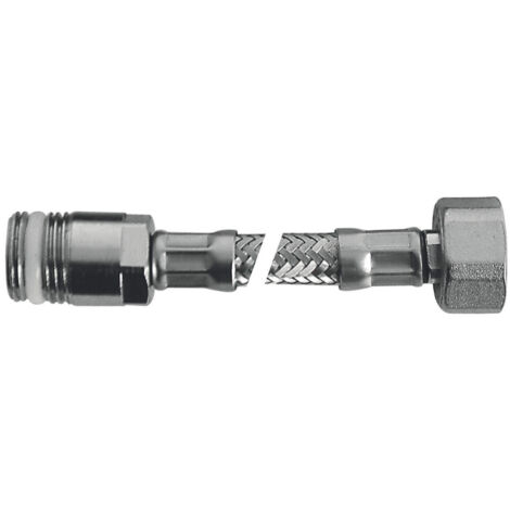 SCELTO DA DESIVERO Flessibile Flex inox c/rosone mp 1/2"xf1/2"l.500 codice prod: DSV04713
