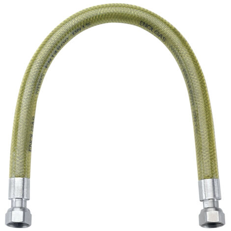 SCELTO DA DESIVERO Flessibile in acciaio inox ff 1/2 l 2000 gas a norma en 14800 codice prod: DSV12425