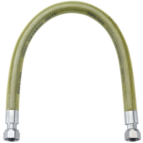 SCELTO DA DESIVERO Flessibile in acciaio inox ff 1/2 l1500 gas a norma en 14800 codice prod: DSV12424