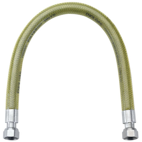 SCELTO DA DESIVERO Flessibile in acciaio inox ff 1/2 l750 gas a norma en 14800 codice prod: DSV12421