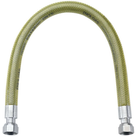 SCELTO DA DESIVERO Flessibile in acciaio inox mf 1/2 l 750 gas a norma en 14800 codice prod: DSV12427