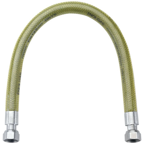 SCELTO DA DESIVERO Flessibile in acciaio inox mf 1/2 l2000 gas a norma en 14800 codice prod: DSV12431