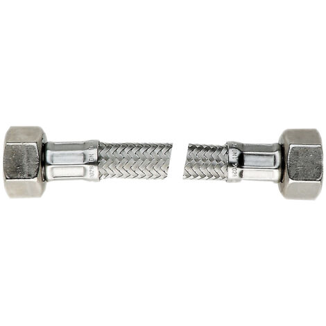 SCELTO DA DESIVERO Flex inox f 3/8 f 3/8 l.0400 codice prod: DSV04662L