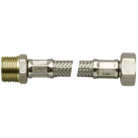 SCELTO DA DESIVERO Flex inox m.norm. m 1/2 f 3/8 l.0200 codice prod: DSV04648L