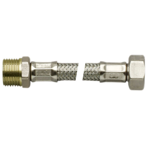 SCELTO DA DESIVERO Flex inox m.norm. m 3/8 f 1/2 l.0200 codice prod: DSV04628L