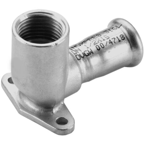 SCELTO DA DESIVERO Gomito 90° ff con flangia d.15 codice prod: DSV07680