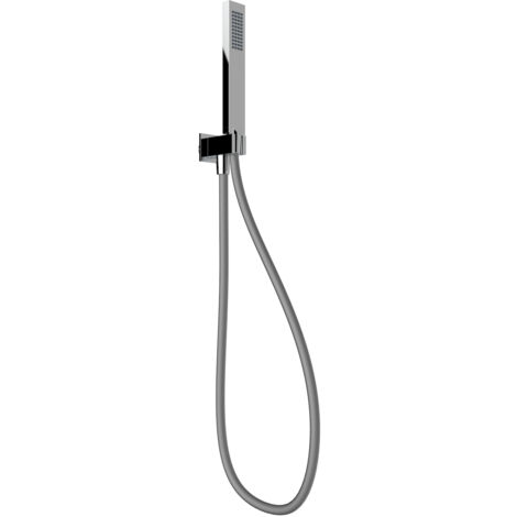 SCELTO DA DESIVERO KIT DOCCIA QUADR.SUPP.FISSO X DOCC.METAL C/PRESA ACQ.INTEGR.FLESS PVC ANTIT.150CM codice prod: DSV20664