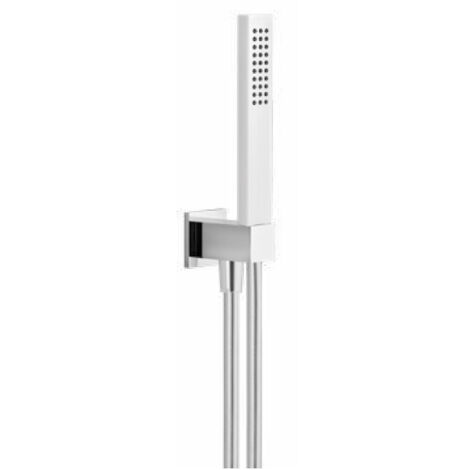 SCELTO DA DESIVERO Kit supporto doccia con presa acqua flex 150 cm doccia 1g anticalcare metal codice prod: DSV13956