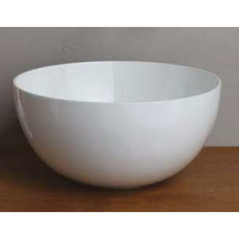 SCELTO DA DESIVERO Lavabo in ceramica bacinella d.40 bianco opaco da appoggio senza troppieno codice prod: DSV17429