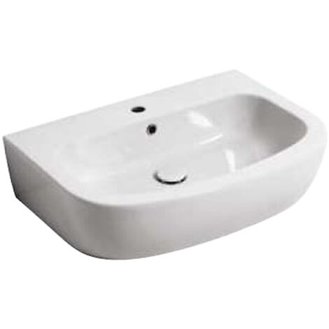 SCELTO DA DESIVERO Lavabo in ceramica sosp.per muro 70x51 c/troppopieno codice prod: DSV17862