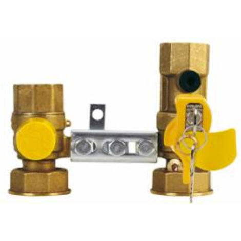 SCELTO DA DESIVERO Mens.doppia valv.1"x1"1/4 c/serr.presa codice prod: DSV12870