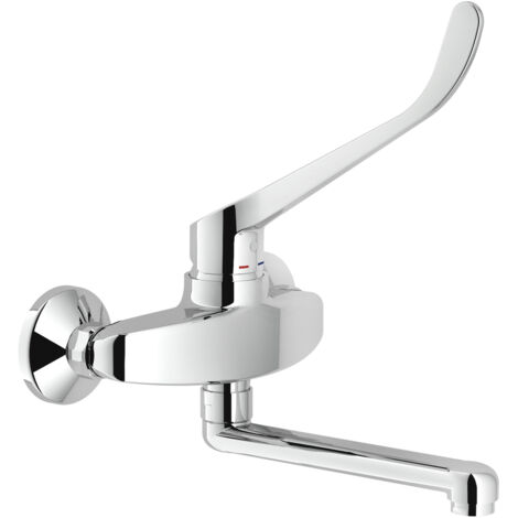 SCELTO DA DESIVERO Miscelatore One lavello a parete con leva clinica cromo codice prod: DSV15597