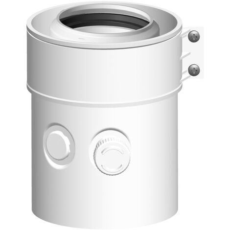 SCELTO DA DESIVERO Partenza verticale Bianco coassiale diam. 60/100 compatibile con Argo - Baxi - Roca - Viessmann codice prod: DSV15948