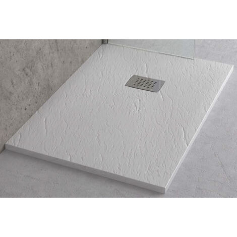 SCELTO DA DESIVERO Piatto doccia Mineral 100x80 bianco codice prod: DSV15849BI