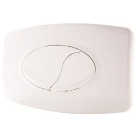 SCELTO DA DESIVERO Placca doppio tasto per cassetta Wall colore bianco codice prod: DSV09068