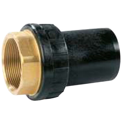 SCELTO DA DESIVERO Raccordo di transizione pe/ottone diritto filatatto f gas/acqua 90x3" codice prod: DSV14434