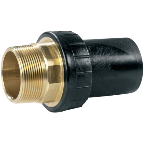 SCELTO DA DESIVERO Raccordo di transizione pe/ottone diritto filettato m gas/acqua 32x1" codice prod: DSV14421
