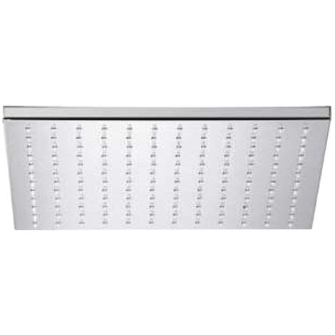 SCELTO DA DESIVERO Soffione doccia quadrato acciaio 400x400 anticalcare cromo codice prod: DSV13488