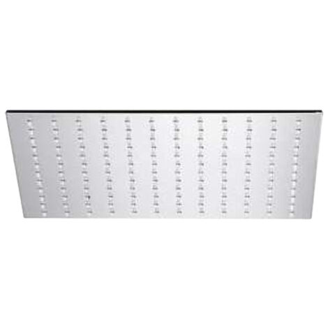 SCELTO DA DESIVERO Soffione doccia quadrato slim in acciaio 250x250 anticalcare cromo codice prod: DSV13491