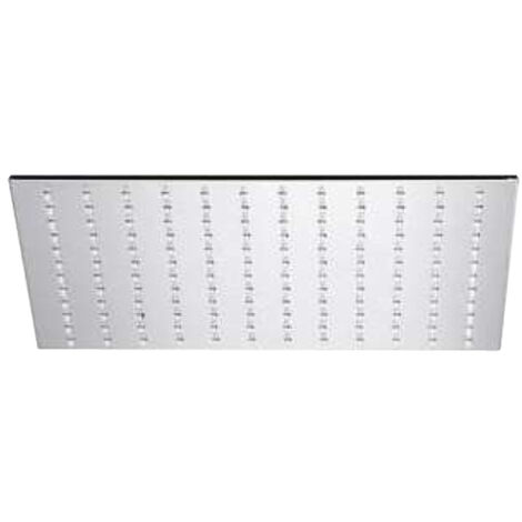 SCELTO DA DESIVERO Soffione doccia quadrato slim in acciaio 300x300 anticalcare cromo codice prod: DSV13492
