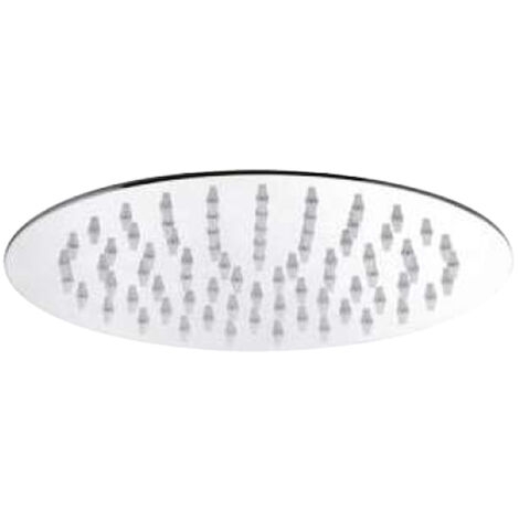 SCELTO DA DESIVERO Soffione doccia tondo slim acciaio d.300 anticalcare cromo codice prod: DSV13490