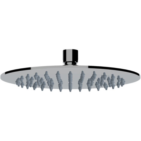 SCELTO DA DESIVERO SOFFIONE TONDO ACC.INOX D.200 H 7 MM SNODO ORIENTABILE C/ATTACCO 1/2" codice prod: DSV20647