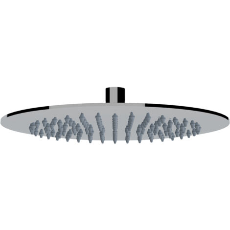 SCELTO DA DESIVERO SOFFIONE TONDO ACC.INOX D.250 H 7 MM SNODO ORIENTABILE C/ATTACCO 1/2" codice prod: DSV20648