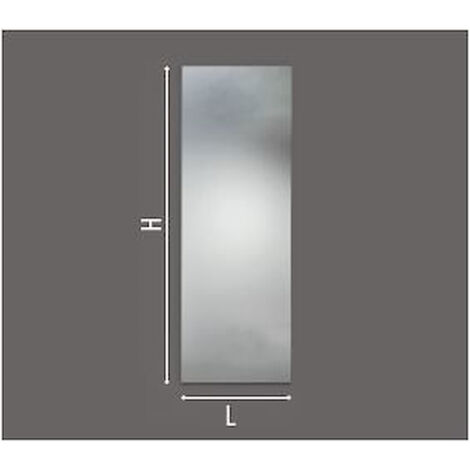 SCELTO DA DESIVERO Specchiera semplice c/telaio alluminio l 50 x h 70 x p 2,5 c/interrutore codice prod: DSV17586