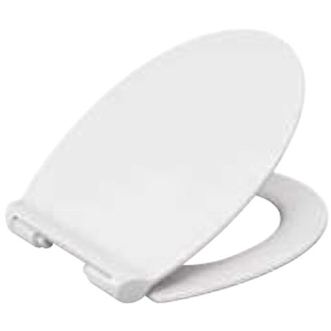 SCELTO DA DESIVERO Universale sedile duroplast ovale take off ultrapiatto termoindurente bianco codice prod: DSV15006
