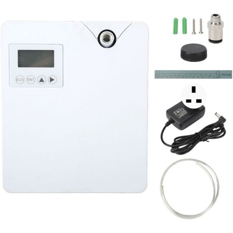 Scent Air Machine Mini Essential Oil Diffuser Nebulizing Diffusion System for Hotel Toilet 100 to 240V UK Plug