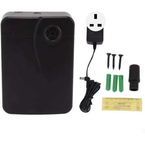 Scent Air Machine Smart Scent Diffuser Aromatherapy Diffuser for Home Hotels Bars Built in Fan 100‑240V Black UK Plug