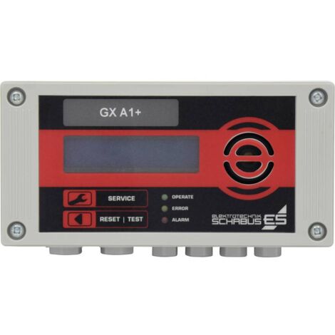 Schabus GX-A1+ Centrale sans capteur sur secteur Gaz détecté propane, butane, méthane, éthanol, dioxyde de carbone