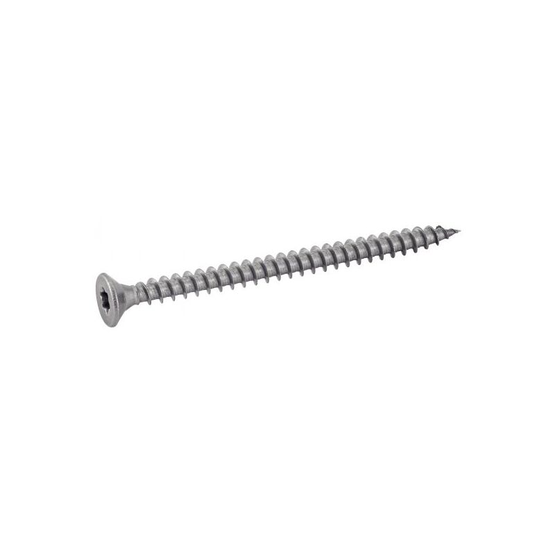 Acton - Spanplattenschraube mit Senkkopf und sechs Lappen - Vollgewinde - Edelstahl A2 3,5x30 mm - Packung mit 200 Stück