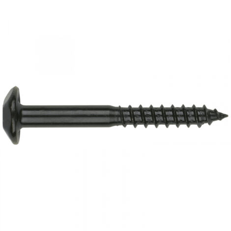 Schachtel mit 100 manipulationssicheren Schrauben 7x60mm schwarz inn7060 index