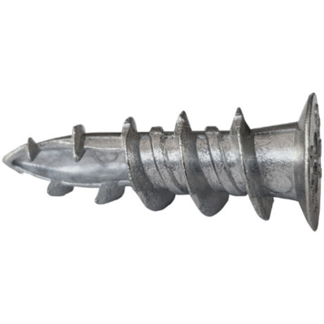 Schachtel mit 100 Stück Metalldübeln für Gipskartonplatten Ø4-5x37mm